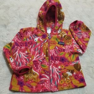 Patagonia Baby Synchilla Cardigan hoodie sz 18 mon
